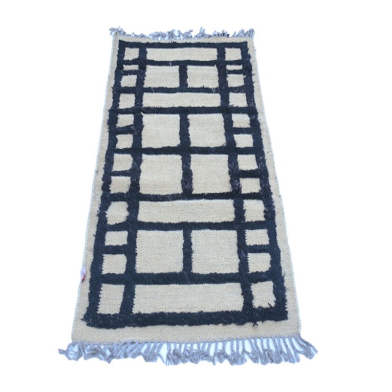 Tapis IKAT Oushak Kilim