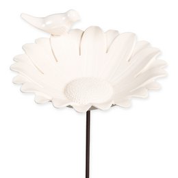 Gartenstecker "Blume/Vogel"