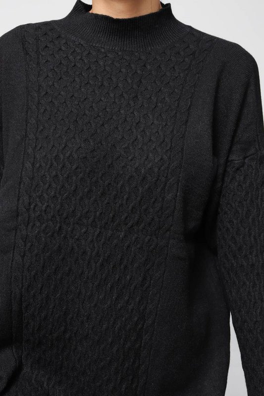 Abito maglione lavorato a maglia 8729