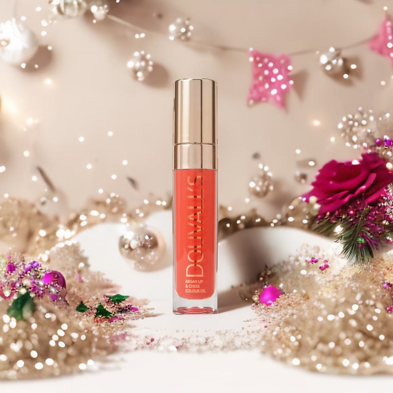 Argan Lip and Cheek colour Oil Some Like It Hot Red 15ml