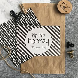 Card - Hip hip hooray