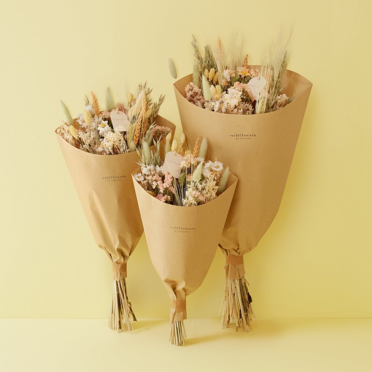 Ramo de Campo de Flores Secas – Flor de Miel