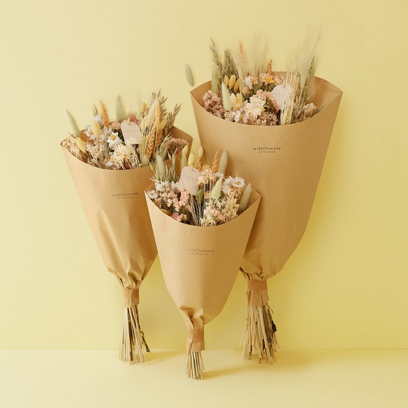 Ramo de Campo de Flores Secas – Flor de Miel