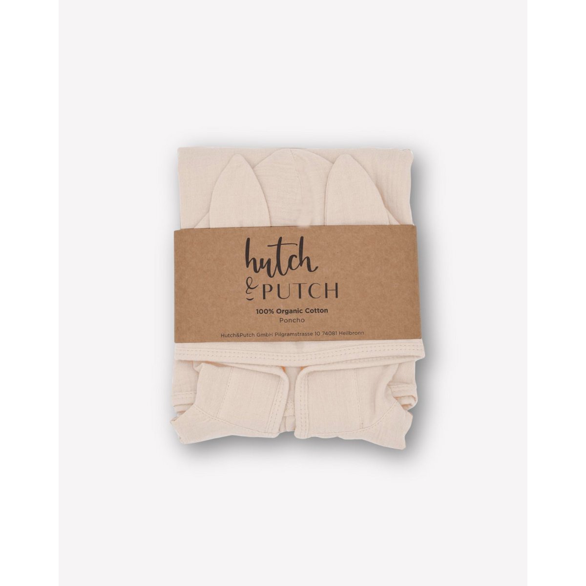 Muslin bath poncho