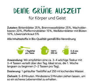 🍵 Grøn & ren te - din grønne pause for krop og sind 50g