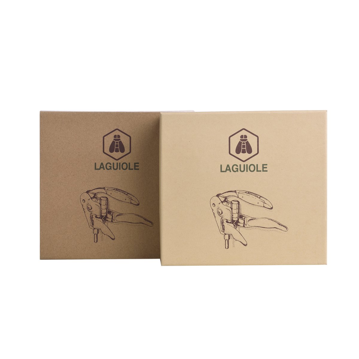 LAGUIOLE TIRE CORKSCREW PACKAGE WOOD HANDLE