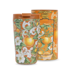 IZY Thermos Mugs - Fiore d’Arancia - 350ML To-Go Insulated Coffee mug