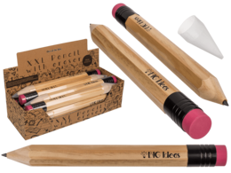 Giant pencil with eraser, Big Ideas,