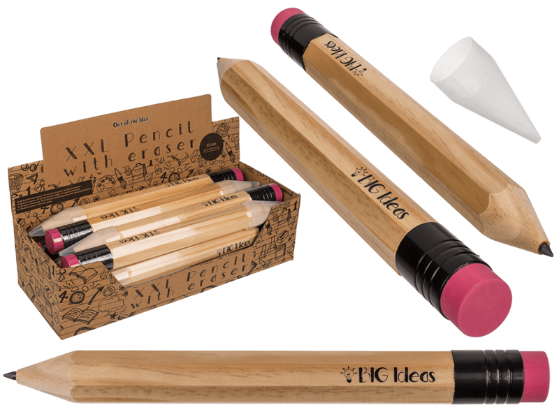 Giant pencil with eraser, Big Ideas,