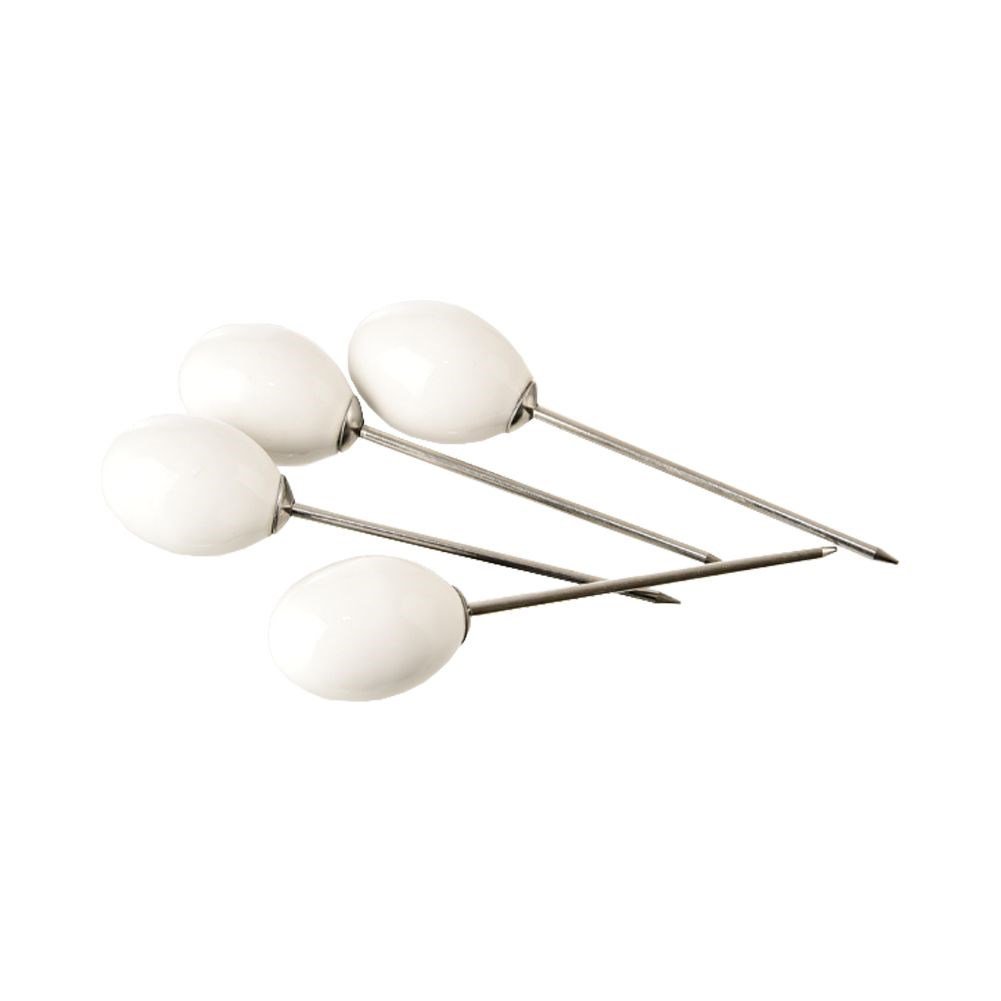 Snackskåle Porcelæn Hvid Whiteline 28,5 cm 10 stk