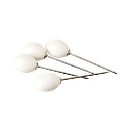 Snackskåle Porcelæn Hvid Whiteline 28,5 cm 10 stk