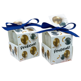 Wish Candle With Charm - "Congratulations!"