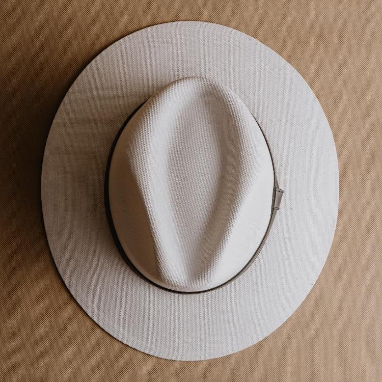 Merida · White panama style hat