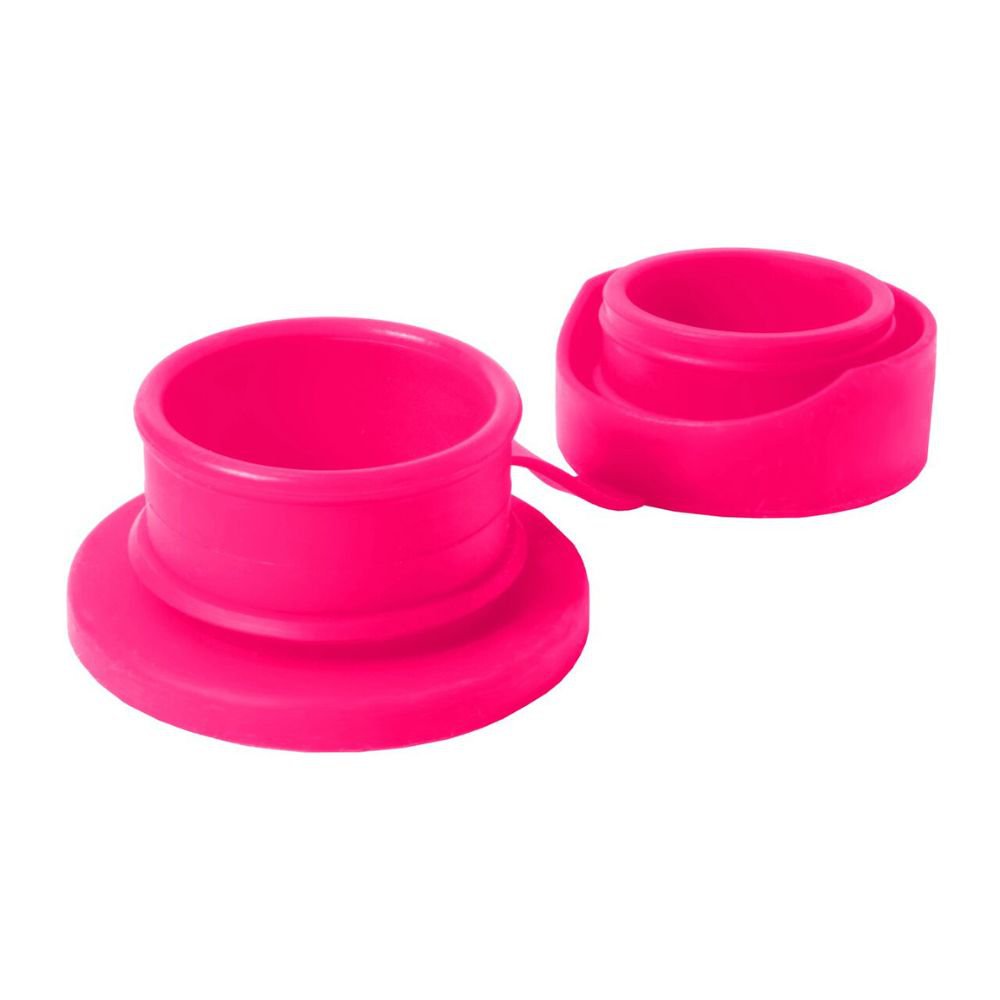 Pura Sportflaschen 550 ml + rosa Swirl-Hülle