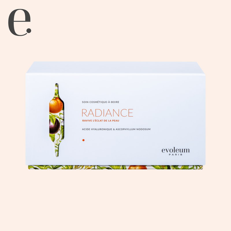 Radiance, nutricosmétique de pointe éclat de la peau, 21 ampoules