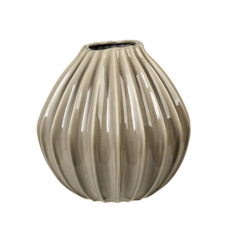Vase Wide L - Rainy Day - 2 Stück