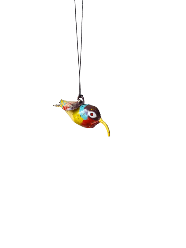 METALEN BABY GOUDEN ZONNEVOGEL OPKNOPING