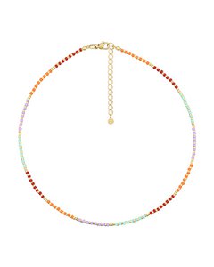 Colorful Beaded Necklace 'Fiesta'