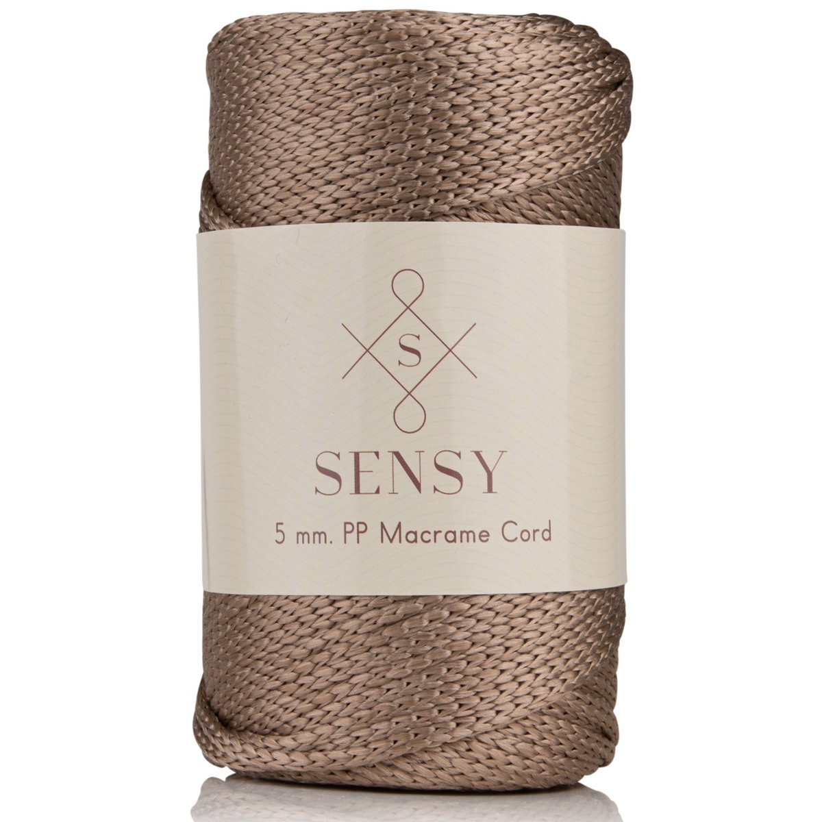 Cordoncino macramè Sensy Premium da 5 mm - 104 iarde, 100% poliestere