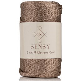 Cordoncino macramè Sensy Premium da 5 mm - 104 iarde, 100% poliestere