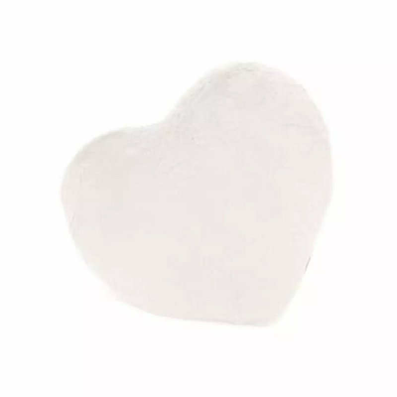 Cuscino per il cuore »cuscino coccoloso 37 x 34 cm» cuscinetto a cuore morbido »cuscini decorativi» cuscini decorativi in ​​pelliccia sintetica