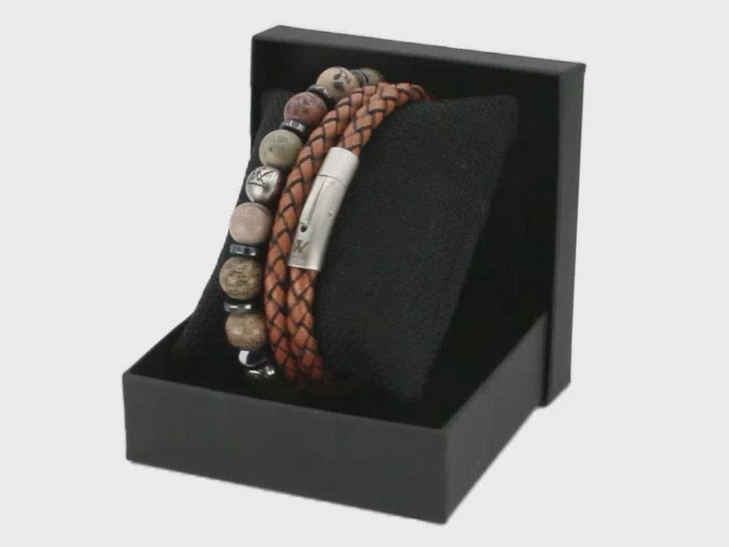 Læderarmbånd 12mm - Civilis kollektion