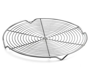Stainless steel wire rack, Ø 36 cm - heavy duty