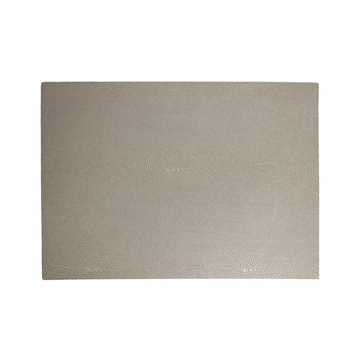 Wendbares Tischset 6er Set grün beige Rochen Optik 45x33 cm