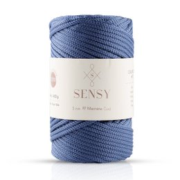 Cordoncino macramè Sensy Premium da 5 mm - 104 iarde, 100% poliestere