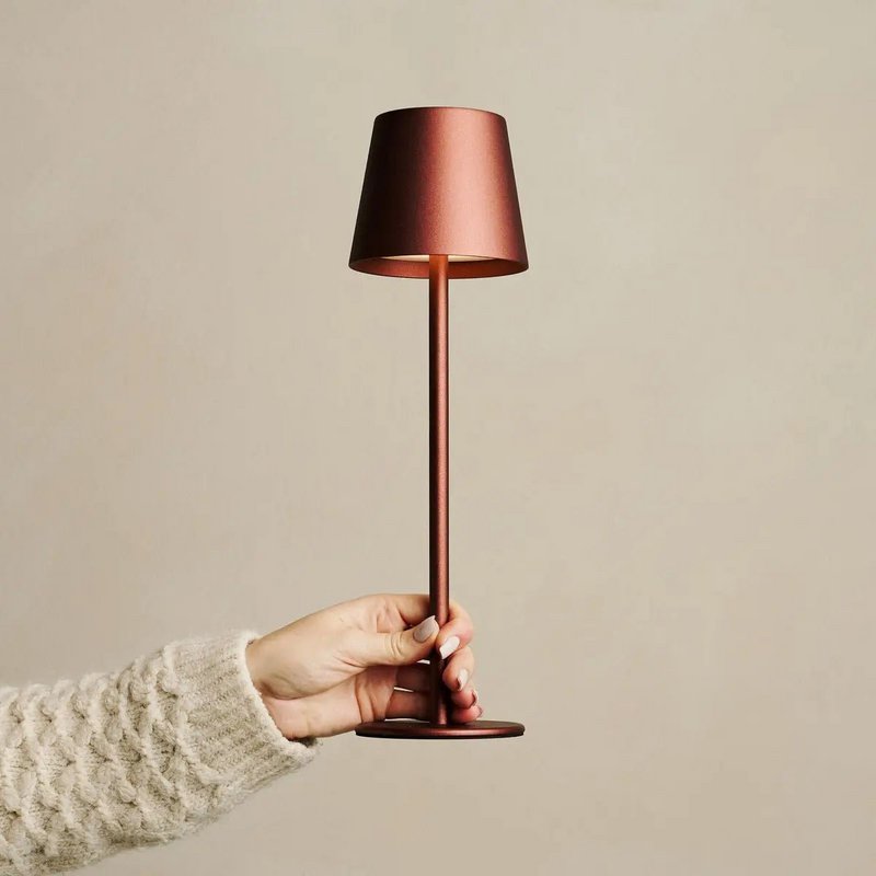 Jasper Bronzen draadloze lamp met batterij