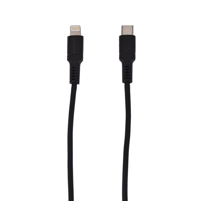 Conjunto de 2 cables de tipo de tipo en Lightning - Carga rápida 18W