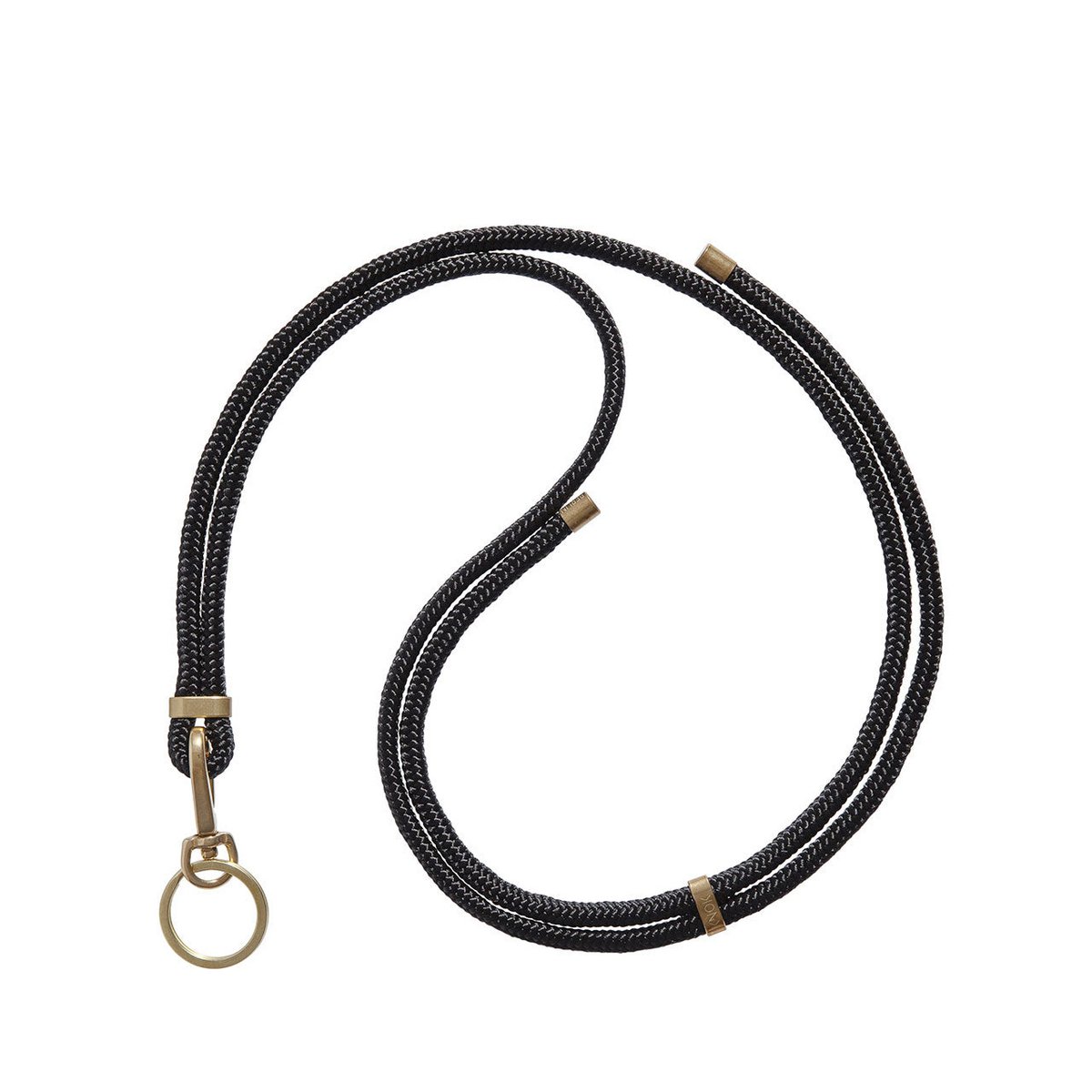 LANYARD SLEUTELHOUDER (ZWART)