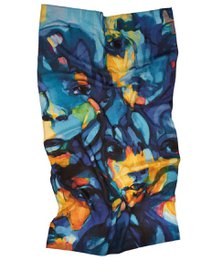 Linen beach towel View Blue - Vilmantas Marcinkevičius