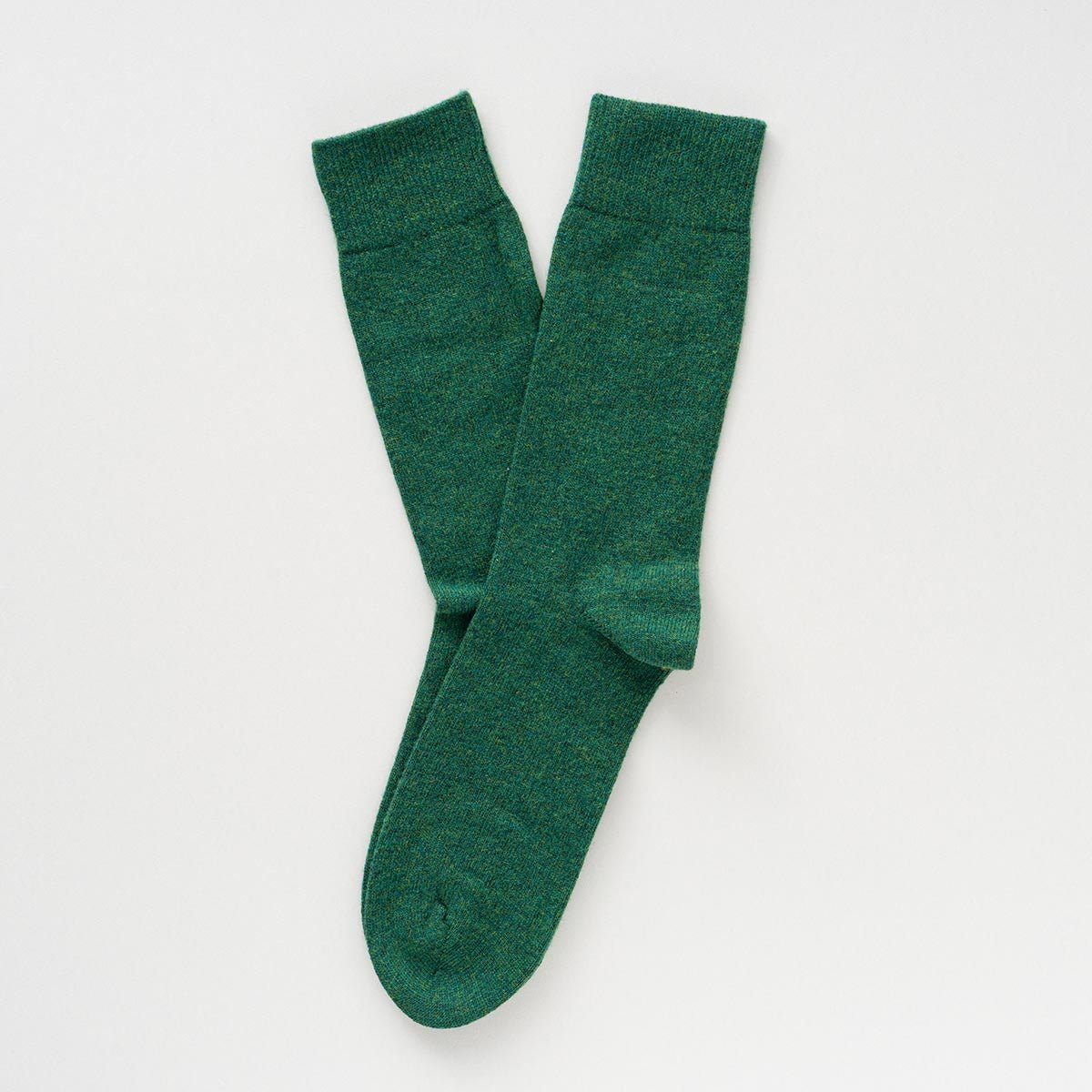 KLUE Merino Wool socks plain | Forest Green