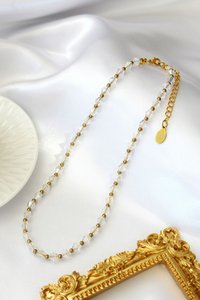 "Angelic" | 24 Karats Clear Austrian Crystals Choker