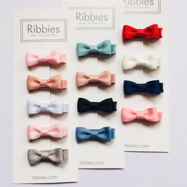 Set van 5 babystrikken - pastel en glitter