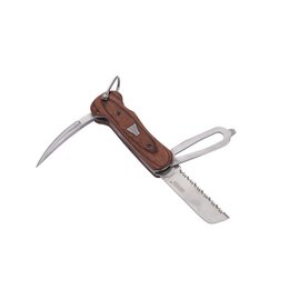 Couteau Pliant de Marin - Coffret cadeau - Couteau Multifonctions - Livré avec un étui en cuir