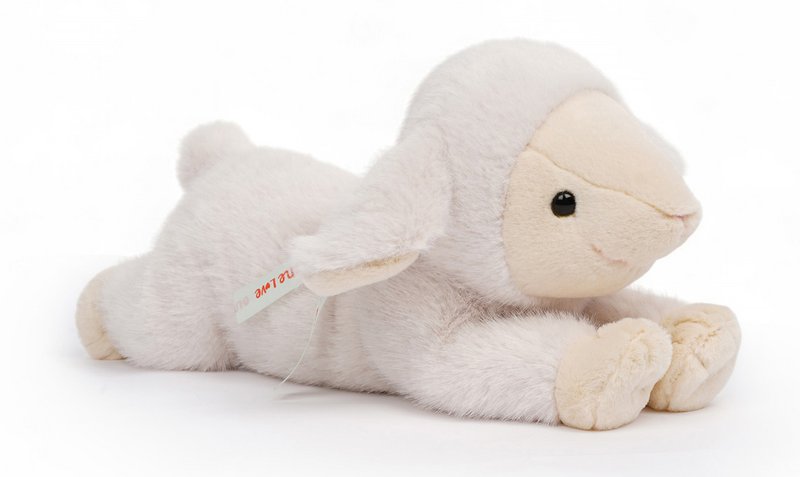 One Love Knuffel - Lam Daisy Wit