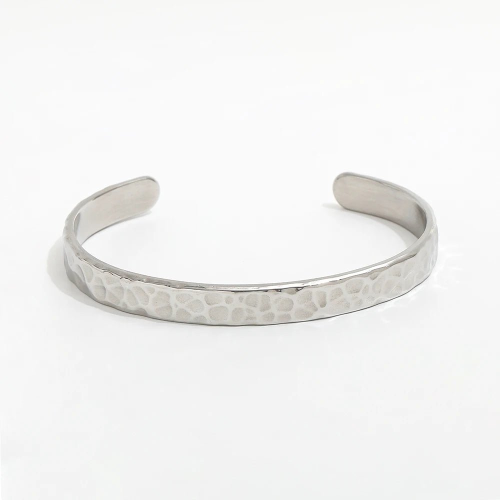 Bartek - Bracciale a polsino martellato