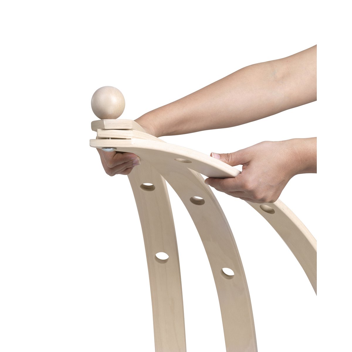 FRANCK & FISCHER BabySpyder Baby-Fitnessstudio Holz Kopie