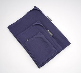 Kleines Gästehandtuch aus Musselin (3er Set)