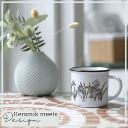 Keramiktasse – Kolibris Dschungel