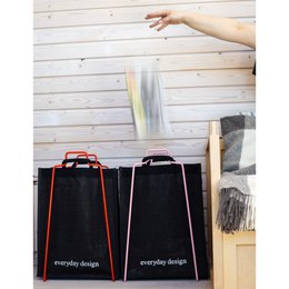 HELSINKI paper bag holder light pink