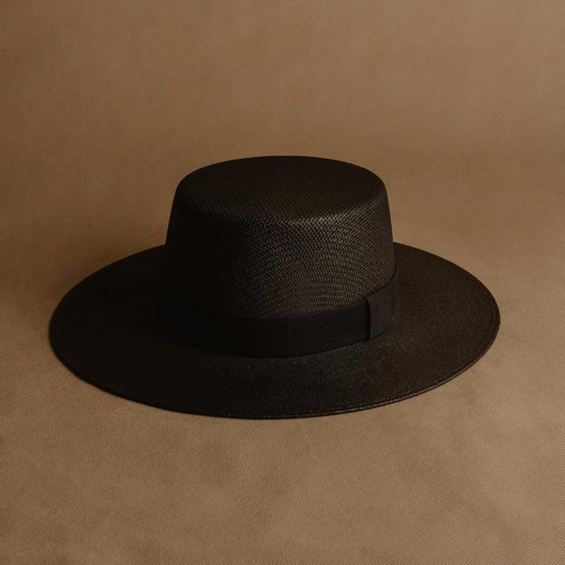 Guadalajara · Black boater hat