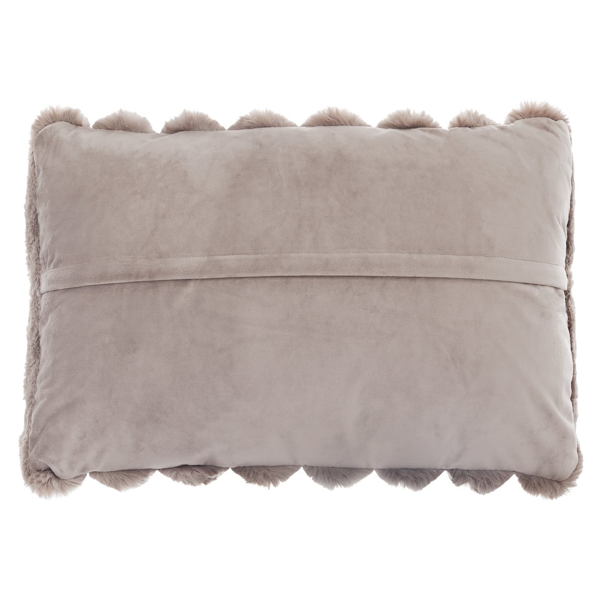 Linnen kussen L - Taupe