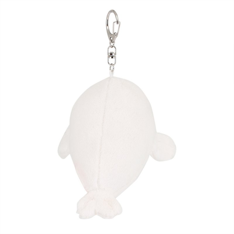 Plush Keychain, Orange Toys, White Seal 15cm