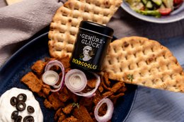 Gewürz-Glück Herrcooles krydderiblanding - græsk krydderi til gyros, calamari, feta, tzatziki og røræg