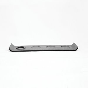 Tablett/Kerzenhalter/Weinhalter silber Gusseisen