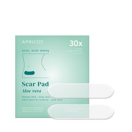 Apricot scar pads with aloe vera, 30 treatments, for belly scar treatment.