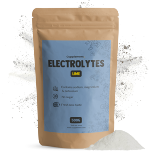 Elektrolytpoeder Citroensuikervrij - 500 Gram